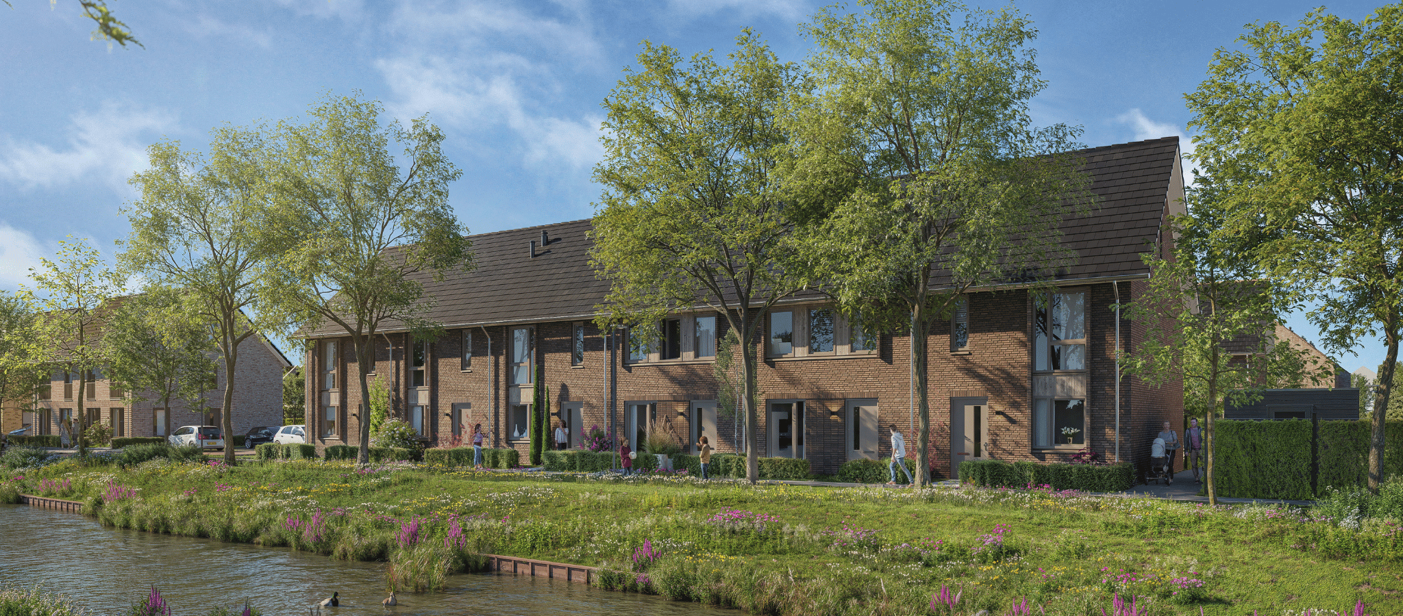 Nieuwbouw Bunschoten Spakenburg Polderhof Fase 3 Def Exterieur Hoek Tussen 5.7 082026 2048X900 nieuwsbrief